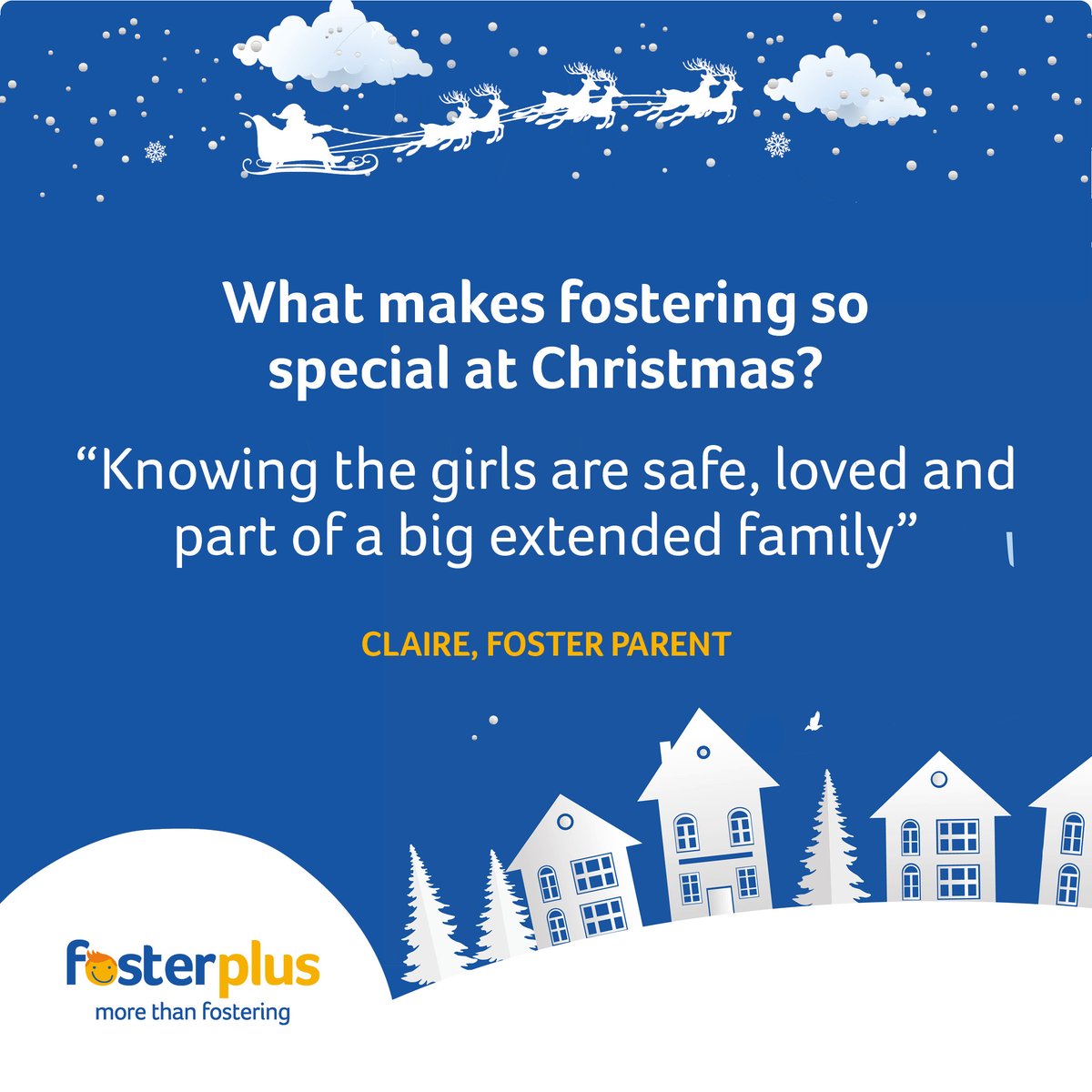 Seeing your foster children experience Christmas, and knowing they are safe and loved, is a truly magical part of fostering.

Interested in finding out more? bit.ly/3fB2CkL