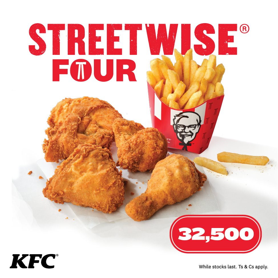Giveaway Alert🍗🍟
Who’s ready for a Streetwise 4 treat this Saturday?

Like and repost this and 2 lucky winners will be randomly selected to enjoy it for free
#MakeTodayTasteBetter