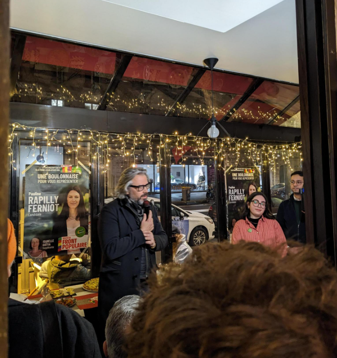 RolandRabeau's tweet photo. Lancement de campagne à Boulbi. Pauline, Isabelle et Aymeric Caron
@Pauline_RF https://t.co/7LGxKgAFu3