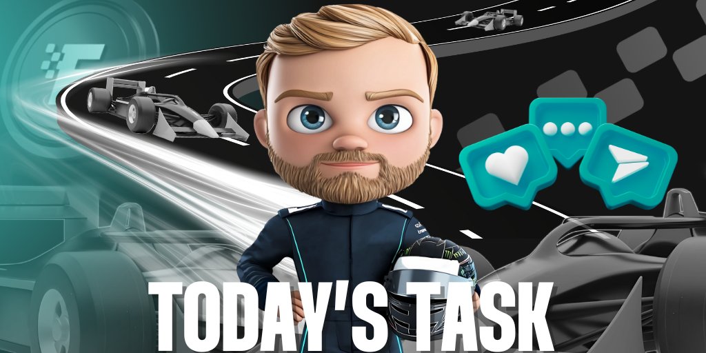 Furmulagames's tweet photo. 🎯 Today’s Task

1️⃣ Like this post

2️⃣ Retweet with the hashtag $FURM #Furmula

3️⃣ Tag 1 friend who loves blockchain or racing

Let’s grow the community! 🚀

🎁 At 22:00 GMT+2, 2 lucky participants will each win $50 in tokens!

$FURM #Furmula https://t.co/JTN0rDorfP