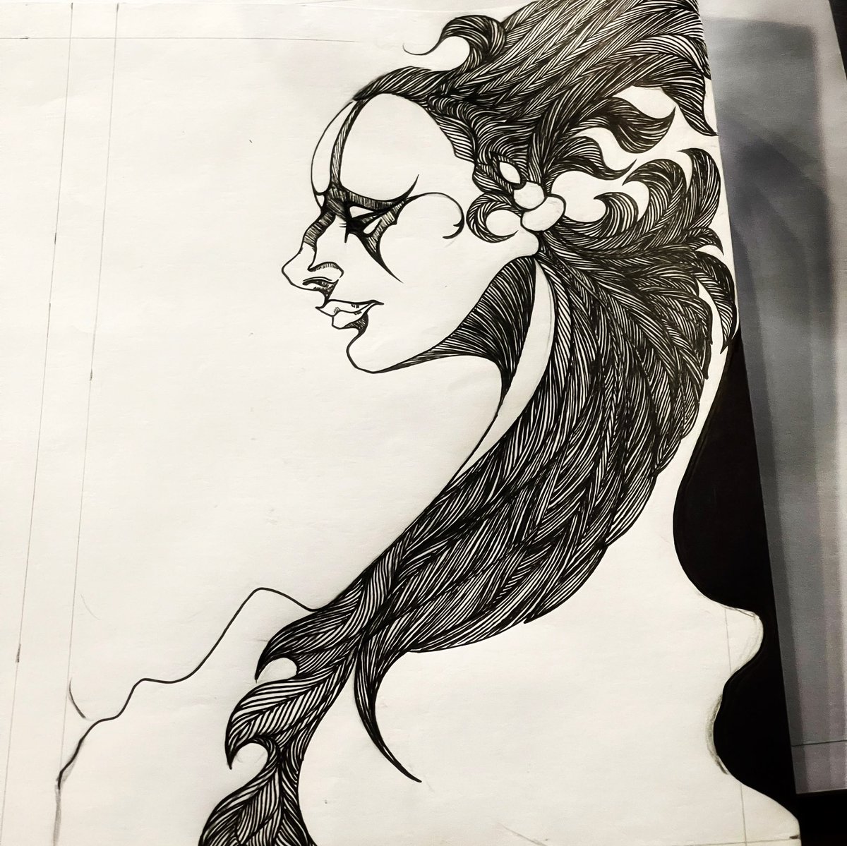 Magical✍🏼✨💫
#drawingart #blackandwhite #mywork #artist