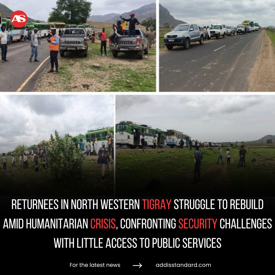 addisstandard's tweet photo. #Ethiopia: Returnees in North Western #Tigray struggle to rebuild amid humanitarian crisis, confronting security challenges with little access to public services

Internally displaced persons (IDPs) returning to the war-torn districts of Tselemti, Laelay Tselemti, and Mai Tsebri in northwestern Tigray are facing critical challenges, including a lack of basic public services, ongoing insecurity, and minimal humanitarian assistance. Despite the return of over 56,000 individuals to their areas of origin since July 2024, conditions remain dire, with residents struggling to rebuild their lives amidst deteriorating infrastructure and limited government support.

“There is no healthcare, education, local administration, court, or security,” a returnee stated, describing the dire conditions in the area. Another resident highlighted that “education has already been suspended for this academic year,” attributing the closure to disputes over the language of instruction.

Mebrat Legesse, head of the Social Affairs Office in the North Western Zone of Tigray, emphasized, “With no local administration in place, there is no authority to oversee services, enforce the rule of law, or provide direction for resolving the crisis.” According to her, “Kidnappings and looting have become rampant, instilling fear and uncertainty among the population.”

https://t.co/U3IwffxbZi