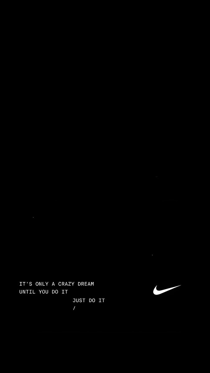 New Minimalist Nike wallpaper 🖤🔥