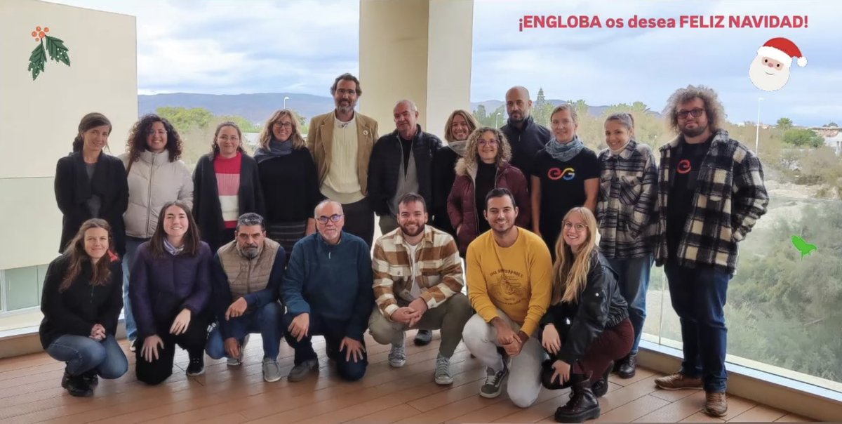 ENGLOBA os desea Felices Fiestas🎄 

Que el año nuevo traiga nuevas oportunidades para seguir explorando y construyendo juntos un futuro más sostenible y lleno de esperanza☘️

Gracias a todos los que forman parte de nuestra comunidad ❗️