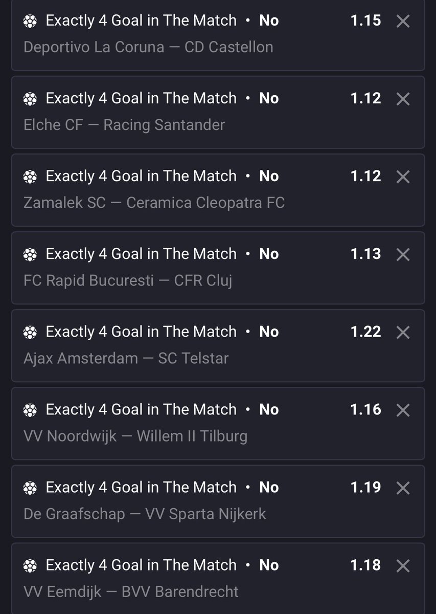 plutostats's tweet photo. Exactly 4 goals in the match - No🔥

Code - 6Z1MSXBG

Not on N1BET ? Join today

https://t.co/ux9gUSRbRE

Get amazing bonuses. 💰

Use the promo code: PLENTY https://t.co/2cnR6D82DT
