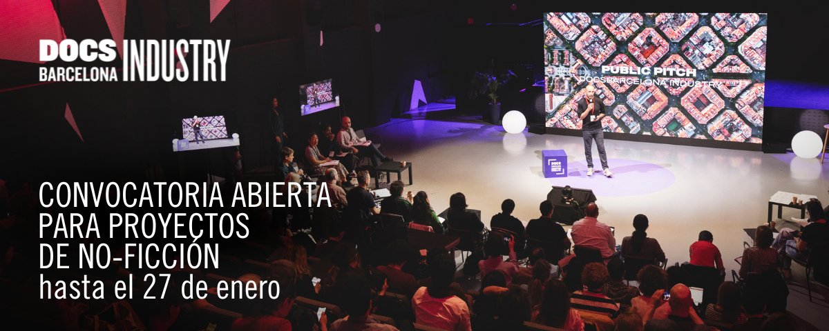 musiclibrarysfx's tweet photo. #DocsBarcelona #Industry @DocsBcnPro, el mercado profesional del @DocsBarcelona abre convocatoria a proyectos de no-ficción hasta el 27 de enero. ¡Colaboramos un año más! https://t.co/NVoA5PfFYe https://t.co/r483aKF6Vv