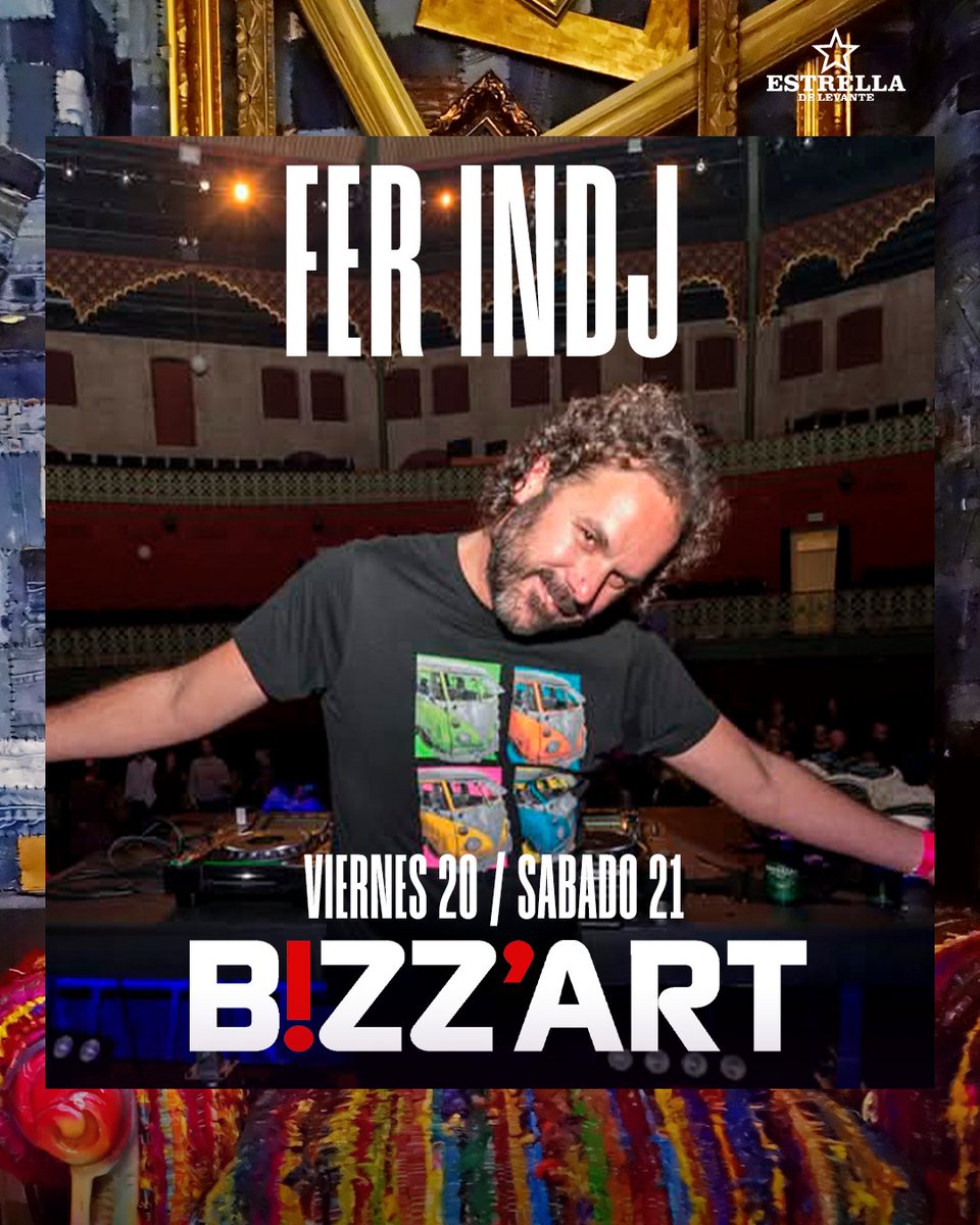 Se huele a #Murcia 
Se huele a #Tardeo 
Se huele a #Bizzart 
Este finde vuelvo a casa con dos de los grandes:
VIERNES: Tardeo vs <a href="/Kutxu_Dj/">Kutxu Martínez</a> 
SABADK: Tardeo vs <a href="/davidvanbylen/">David Van Bylen</a> 
Quién da más?