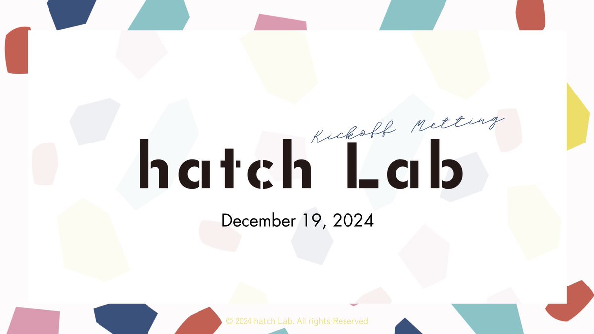 hatch857's tweet image. 2022年5月にスタートしたマルチポテンシャライトのためのコミュニティ・ハッチラボ。

今回新体制になって
hatch Labとして新始動します✨

今日はおっきな発表も2個ある！！！

多分1時間じゃ終わらない😇
大ボリュームのキックオフは22:00からです
🩷🧡💙❤️💛💚💜🩵
#hatchlab #ハッチラボ