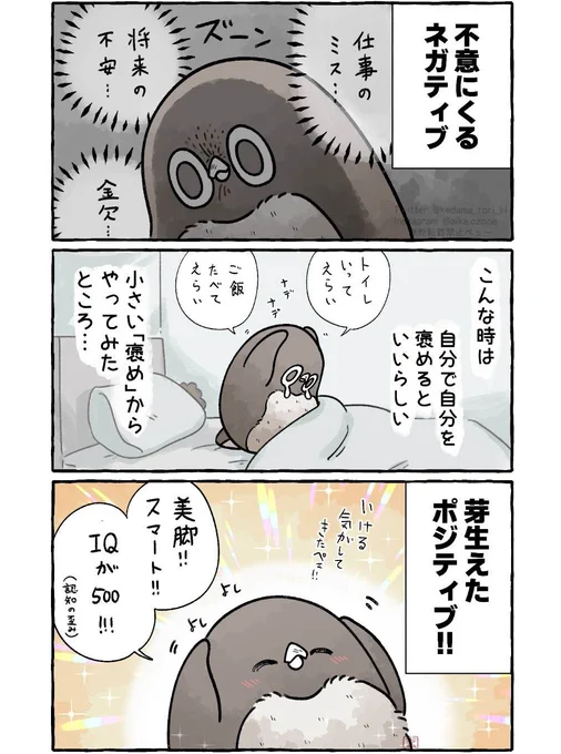 自分で自分を褒めるのは大事
#虚無かわいいアデリーペンギン 