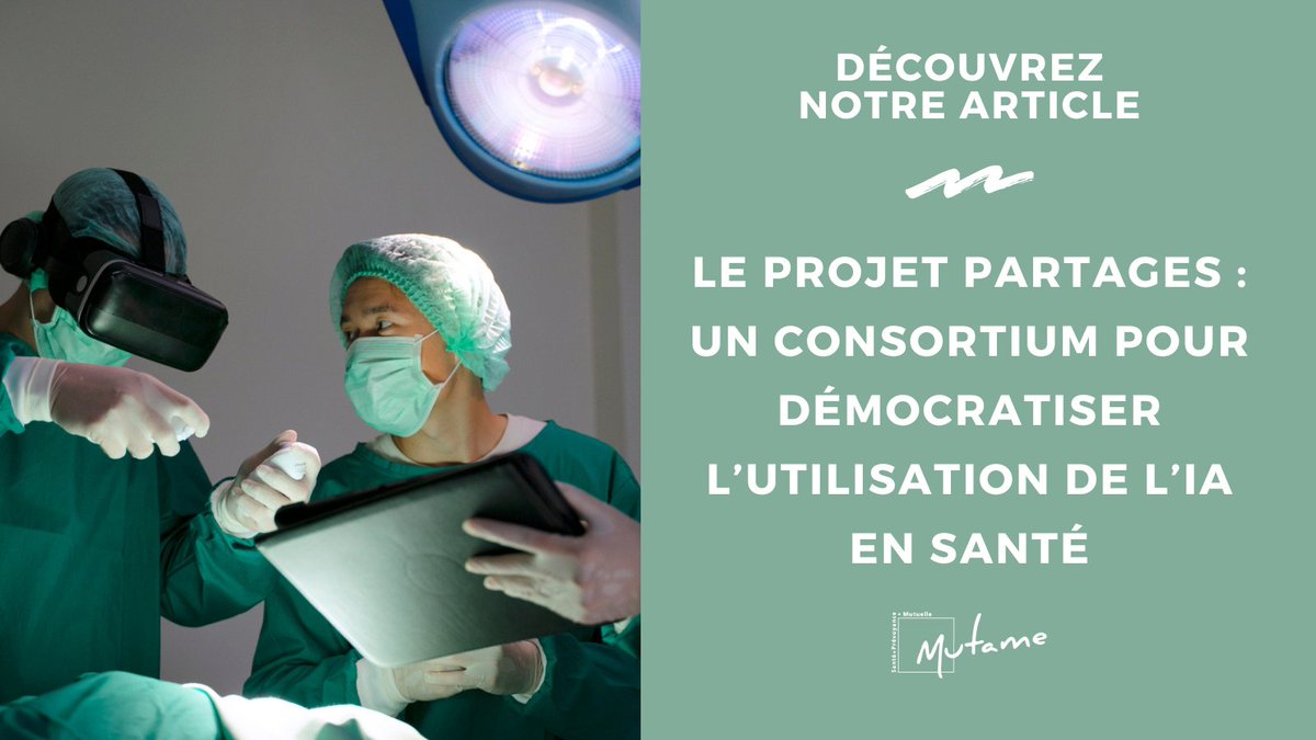 Le projet #Partages a pour ambition le développement d'un grand modèle de langage (#LLM) francophone, conçu spécifiquement pour le secteur #médical. #IA cutt.ly/VeBUFBxX