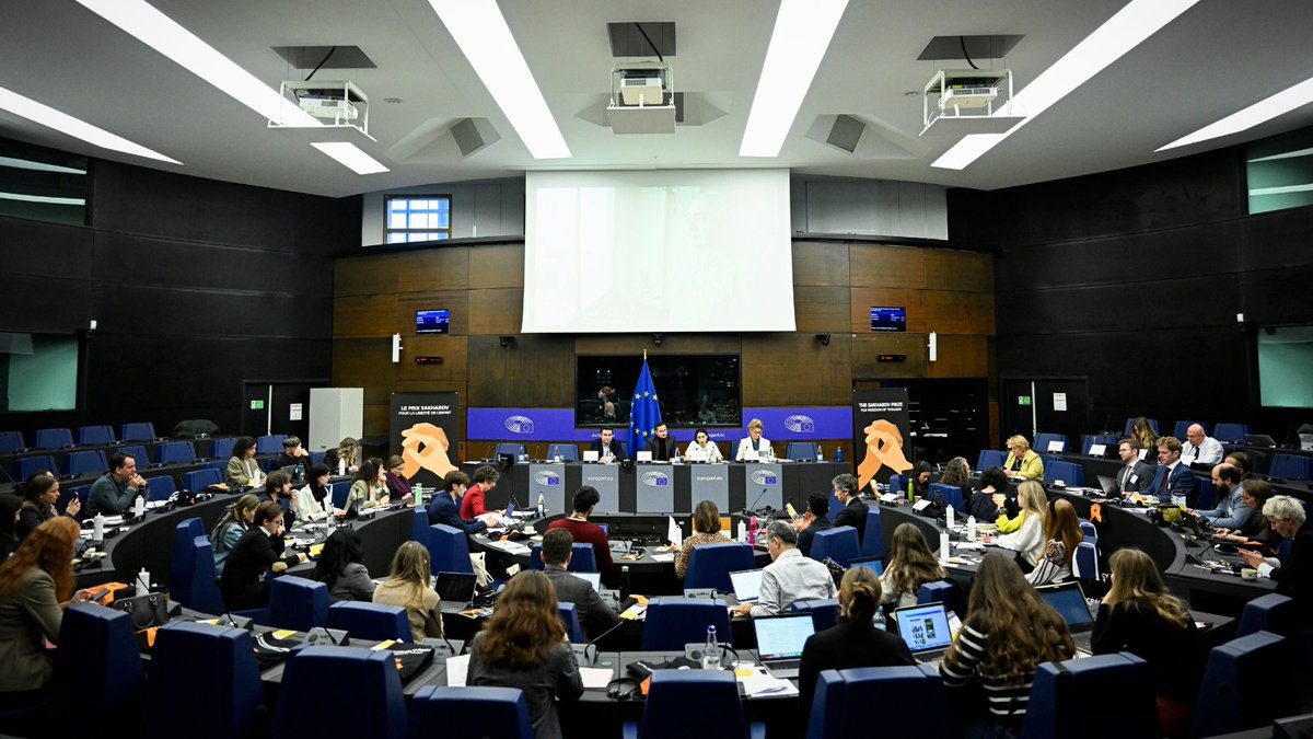 European Capital Of Democracy (@ecod_network) on Twitter photo The 2024 #SakharovPrize celebrates María Corina Machado & Edmundo González Urrutia for their fight to restore freedom & democracy in Venezuela!
We were honored to join #civilsociety discussions at the <a href="/Europarl_EN/">European Parliament</a> 🌍 #HumanRights #Democracy 🕊️ The 2024 #SakharovPrize celebrates María Corina Machado & Edmundo González Urrutia for their fight to restore freedom & democracy in Venezuela!
We were honored to join #civilsociety discussions at the <a href="/Europarl_EN/">European Parliament</a> 🌍 #HumanRights #Democracy 🕊️