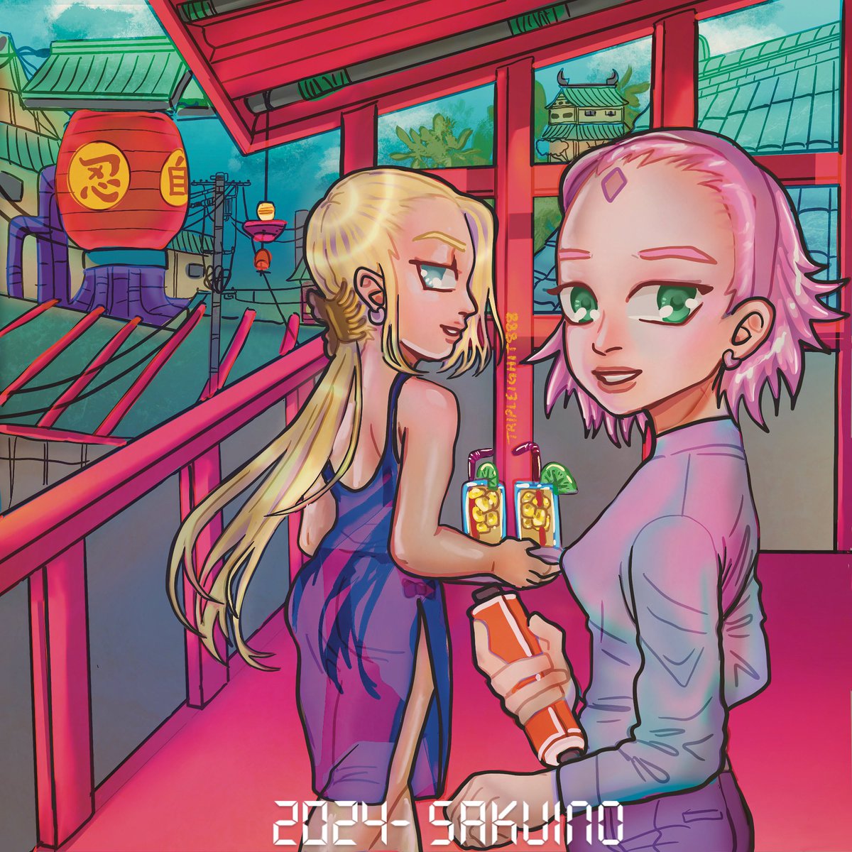 888Tripleight's tweet photo. Annual #Sakuino fanart #naruto #fanart #digitalart https://t.co/6PPCAaZiJM