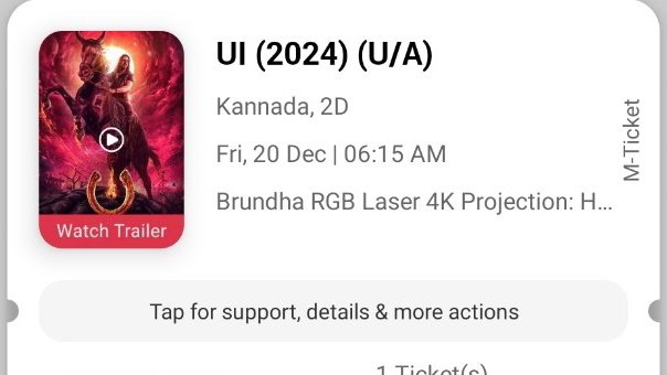 KulkarniKH's tweet image. In The History of Indian Cinema, Im watching Early Morning Show #FDFS 😎
 #UiTheMovie #uppi #Upendra