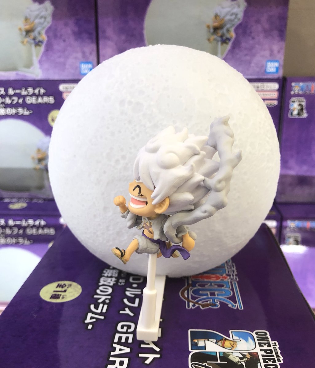 プライズ新着情報 ワンピース ルームライト モンキー・D・ルフィ GEAR5