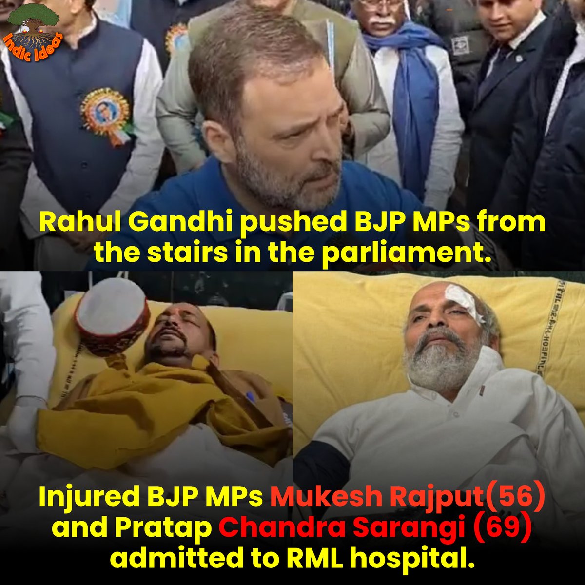 How can Rahul Gandhi champion justice for the Constitution and Dr. Babasaheb Ambedkar when he hasn't learned to be a better human being himself?

#GoondaRahulGandhi
