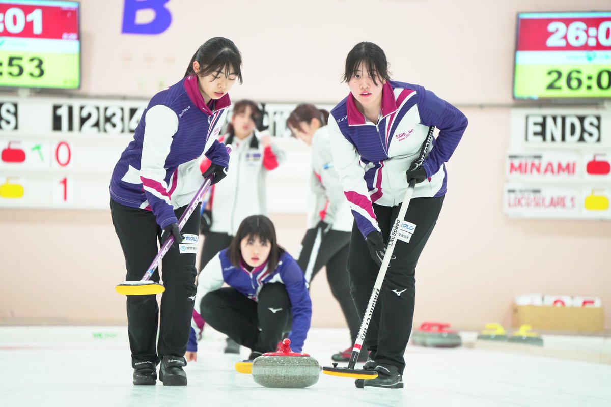 HokkaidoCurling's tweet photo. 競技7🥌結果
チーム札幌 4-8 帯広畜産大学
札幌協会 7-5 札幌国際大学
MINAMI 4-5 LOCO SOLARE.S
札幌CA 7-4 チーム稚内
#curling
#カーリング
#TAMRON
#北海道カーリング選手権大会
#アルバータ杯カーリング大会 https://t.co/BcRwPC0ZvR
