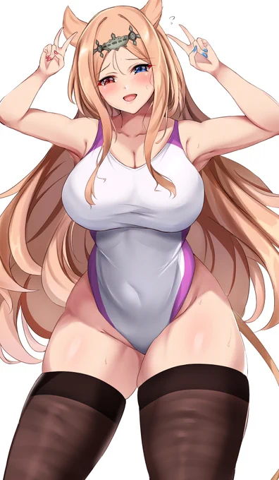 アルケットちゃん…競泳水着着てくれ#アークナイツ 