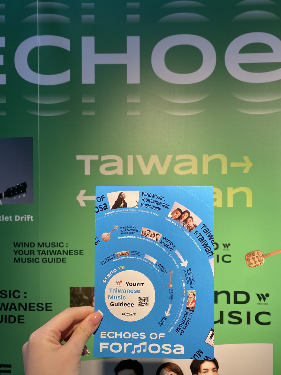 WindMusicIntl's tweet photo. 🔊Echoes of Formosa: Wind Music at WOMEX 2024 in Manchester 🇬🇧💨

See Our Footprints at 2024 WOMEX!
Celebrate the Moments of Connecting with Industry Professionals and Uniting Through Music!

📷Credit: Eric van Nieuwland, Wind Music

https://t.co/R4qoJxvcT6 https://t.co/osDPys6IBR