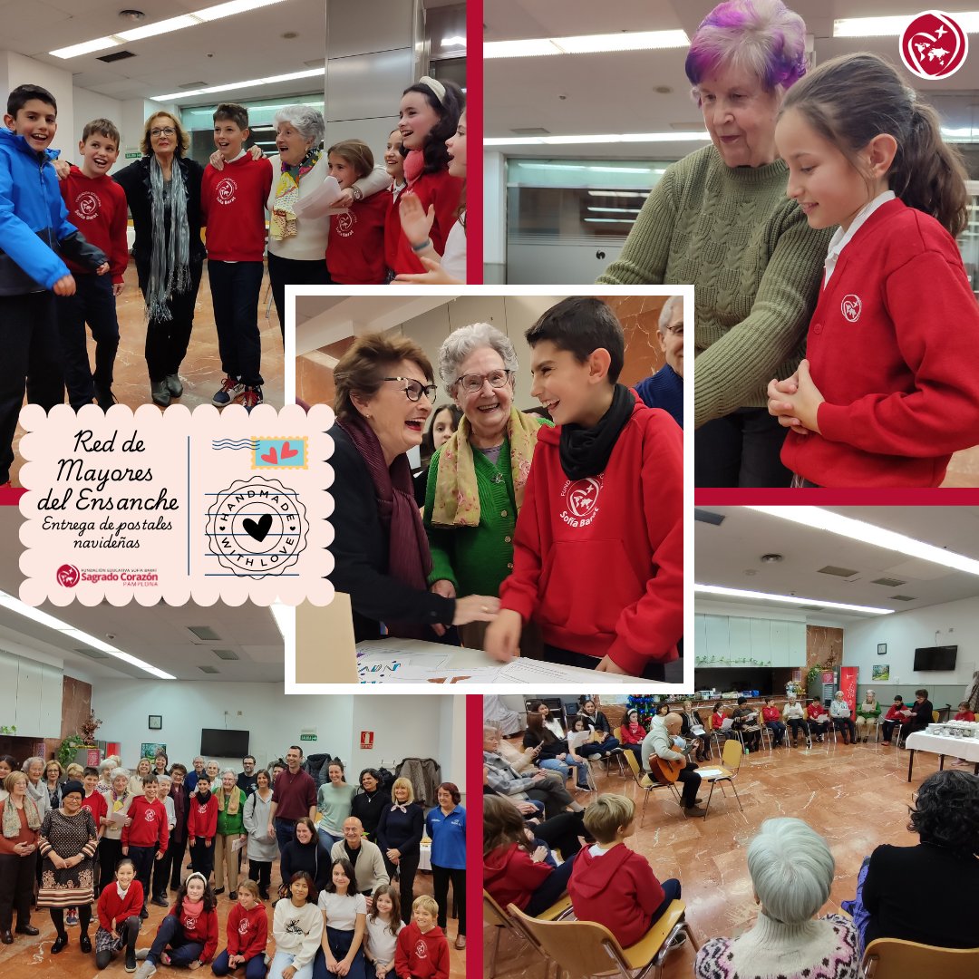 ✉️Postales para la Red de Mayores✉️
Alumnado de todo el colegio ha creado unas postales de Navidad preciosas para colaborar con la Red de Mayores del Ensanche. ¡Feliz Navidad!

pamplona.es/actualidad/not…