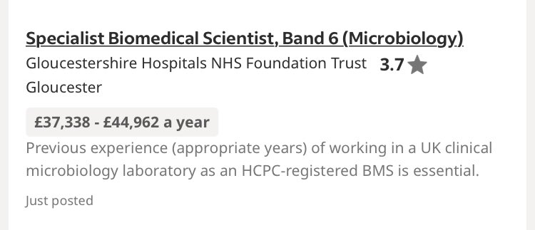 Amy Read (@amyreadmicro) on Twitter photo And another chance to come and work with our fabulous Microbiology team at Gloucestershire Royal Hospital!! I know it’s Christmas but get those applications in! <a href="/gloshospitals/">Gloucestershire Hospitals NHS Foundation Trust</a> <a href="/IBMScience/">IBMS #AtTheHeartOfHealthcare</a> <a href="/The_HCPC/">HCPC</a> <a href="/GlosPath/">Gloucestershire Hospitals Pathology</a> And another chance to come and work with our fabulous Microbiology team at Gloucestershire Royal Hospital!! I know it’s Christmas but get those applications in! <a href="/gloshospitals/">Gloucestershire Hospitals NHS Foundation Trust</a> <a href="/IBMScience/">IBMS #AtTheHeartOfHealthcare</a> <a href="/The_HCPC/">HCPC</a> <a href="/GlosPath/">Gloucestershire Hospitals Pathology</a>