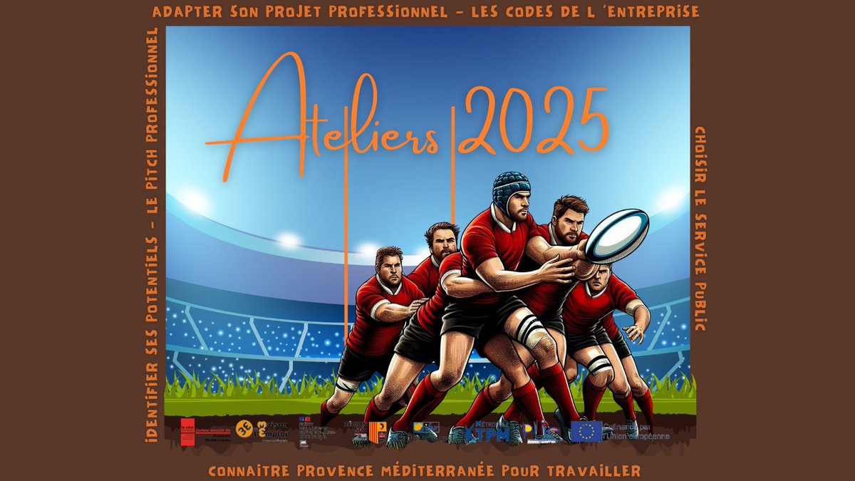 Découvrez dès maintenant la programmation de tous nos ateliers pour le premier semestre 2025 ! 👉Notre site mde-pm.fr✨🎁 #toulon #provencemediterranee #ateliers #emploi #orientation
