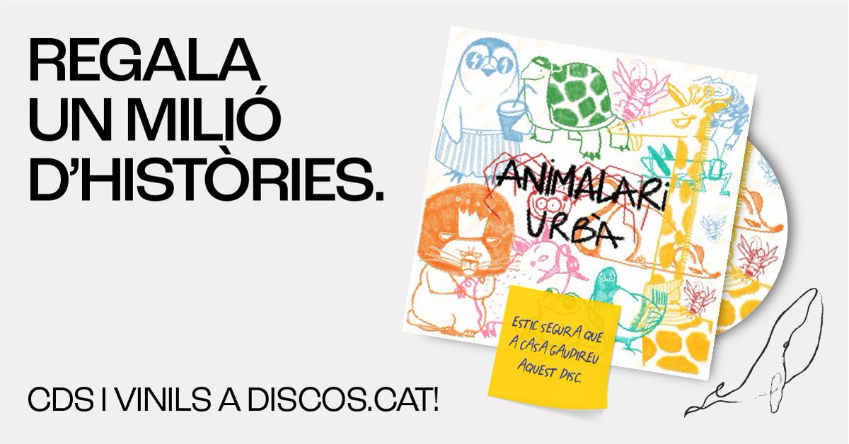 Dedicar una cançó està bé, regalar-la millor! ✨

Aquest Nadal, quants post-its faràs per dedicar els teus discs preferits? ✍🏼 💽 

discos.cat