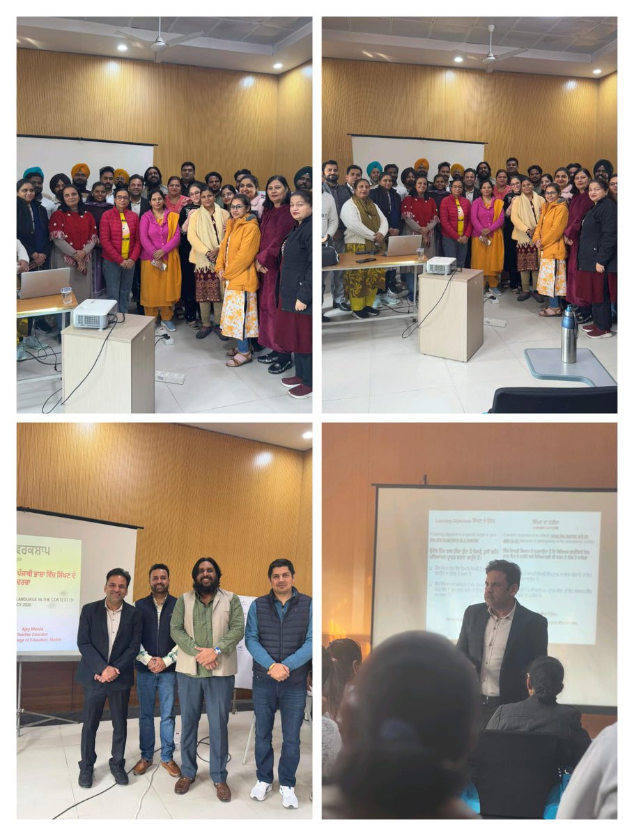 "Enhancing Teaching Excellence!
CPD Program for TGT Punjabi of DoE successfully held from 11th-13th Dec 2024 at SCERT, Delhi 
Upskilling educators for better learning outcomes! #CPDProgram #DIETKarkardooma #TGT #Punjabi"