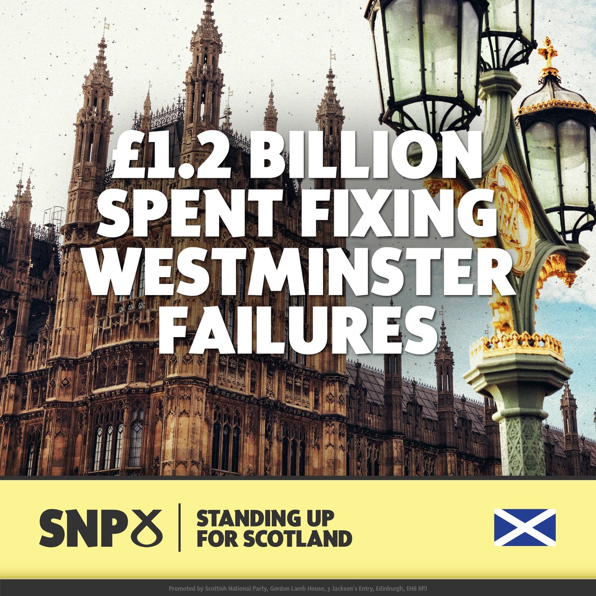 📢 We’ve spent £1.2 BILLION over the last 14 years mitigating Westminster cuts.

❌ Broken Britain is holding Scotland back but with the full powers of an independent nation we can change Scotland’s course.

🤝 We will always fight for that future.