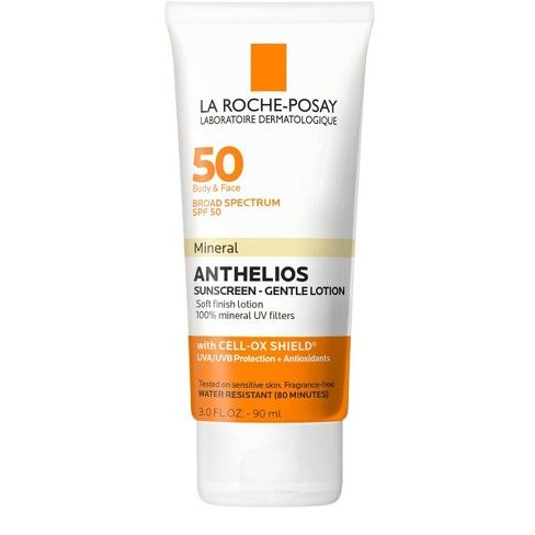 Sun protection Use EltaMD UV Clear SPF 46 and La Roche-Posay Anthelios Mineral SPF 50 for sun protection to reduce inflammation and protect the skin.