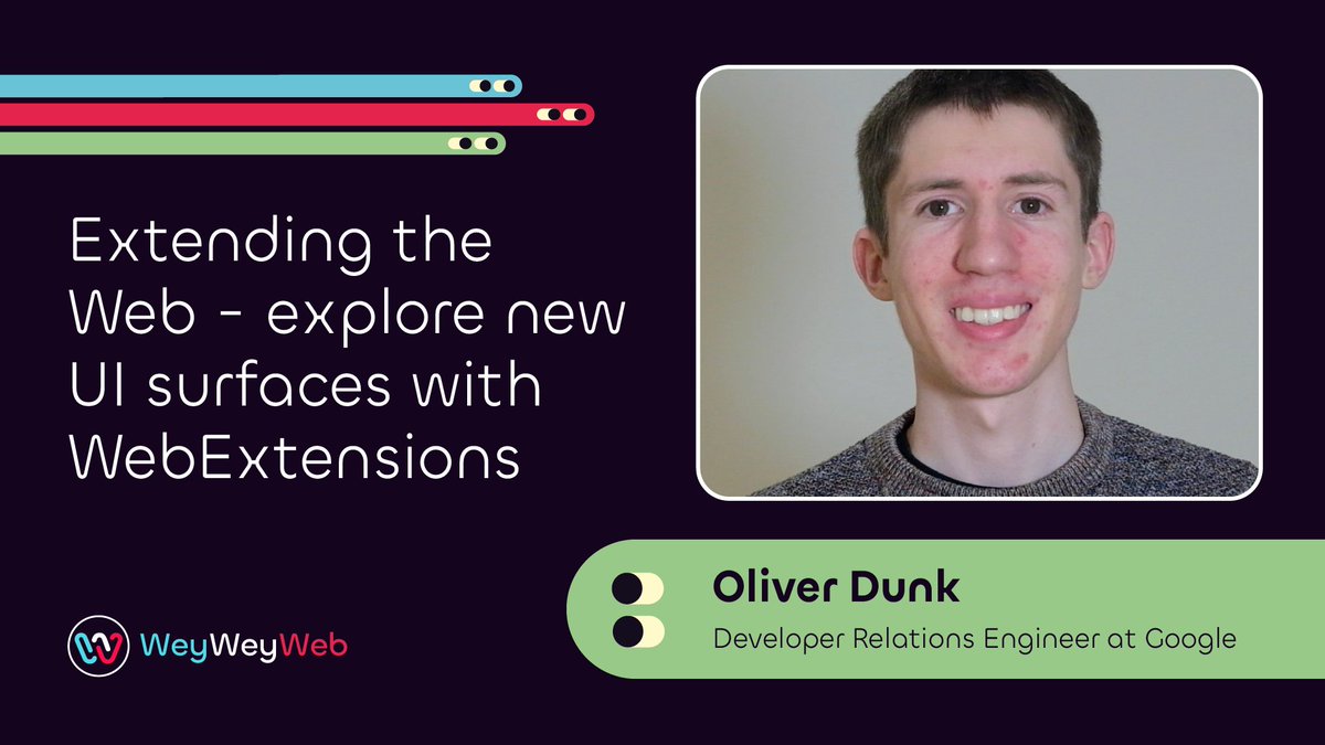 Wey Wey Web (@weyweyweb) on Twitter photo 🤩Oliver Dunk (<a href="/oliverdunk_/">Oliver Dunk</a>) absolutely NAILED IT at Wey Wey Web 2024!
We recommend everyone to go and watch his talk on building cool extensions with just HTML, CSS, & JS!
🎥 youtu.be/mmsaObvEEQI
#WeyWeyweb24 🤩Oliver Dunk (<a href="/oliverdunk_/">Oliver Dunk</a>) absolutely NAILED IT at Wey Wey Web 2024!
We recommend everyone to go and watch his talk on building cool extensions with just HTML, CSS, & JS!
🎥 youtu.be/mmsaObvEEQI
#WeyWeyweb24
