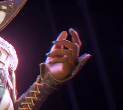 I would just like to point out that even though Neve paints her nails, she still keeps them short, and if you don’t know why that makes her The Best, you don’t have enough Dragon Age lesb!ans going Fangirl Feral on your timeline. Thank you for coming to my TED talk.
