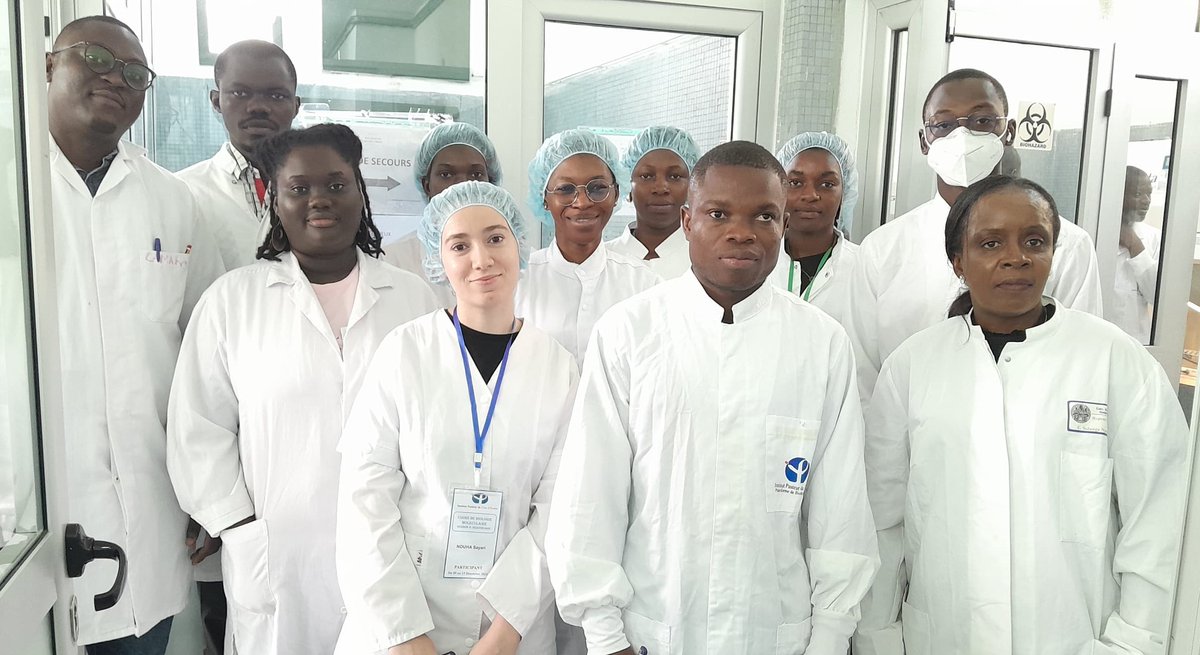 ICGEB's tweet photo. Insititut Pasteur and NMRL, partners of the EXPANDIA network, trained scientists from universities in #IvoryCoast and #Tunisia in district labs in #Zimbabwe on viral genomic sequencing with ONT MinION. An initiative to strengthen networks &amp; build capacities in Sub-Saharan Africa. https://t.co/nXjFhPXId9