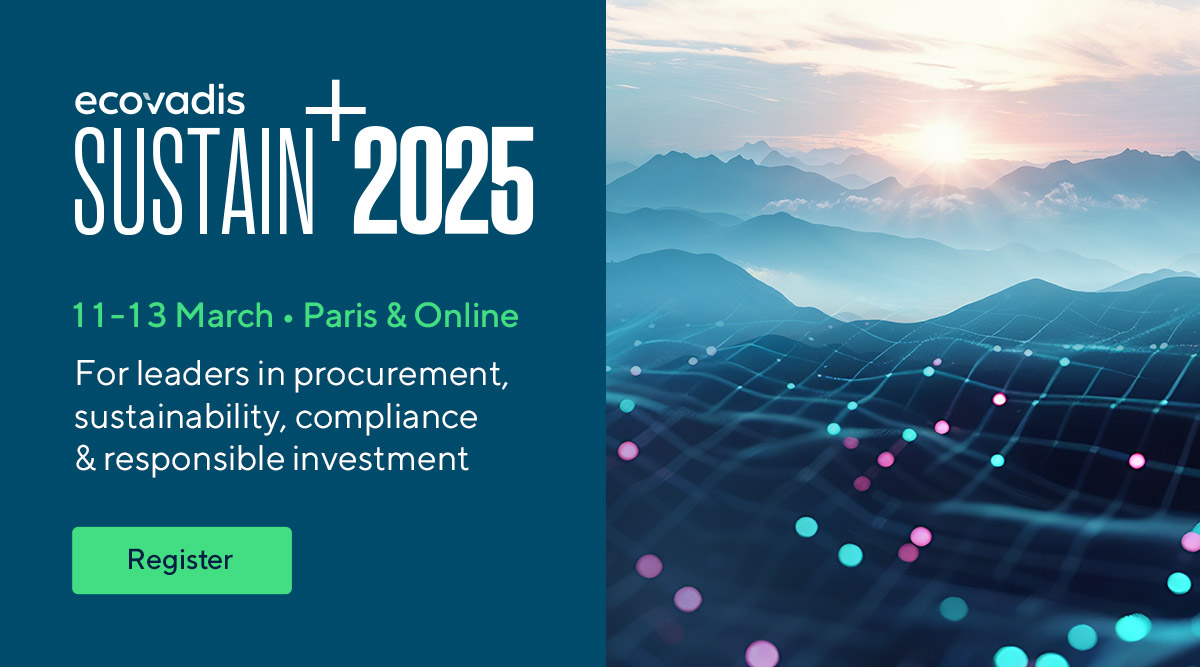 Sichern Sie sich Ihr Ticket für Sustain 2025 bis zum 31. Dezember 2024 und erhalten Sie 50 % Rabatt für die Präsenzveranstaltung am 11.-12. März in Paris mit unserem Super-Frühbucherangebot. 
➡️ ecovad.is/4fpL2wO