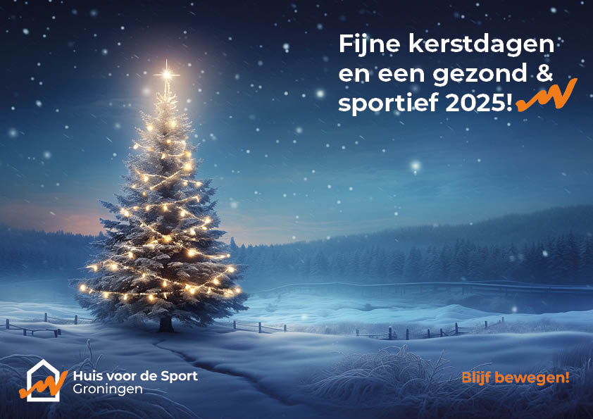 Wij wensen iedereen fijne kerstdagen en een gezond en sportief 2025! #blijfbewegen