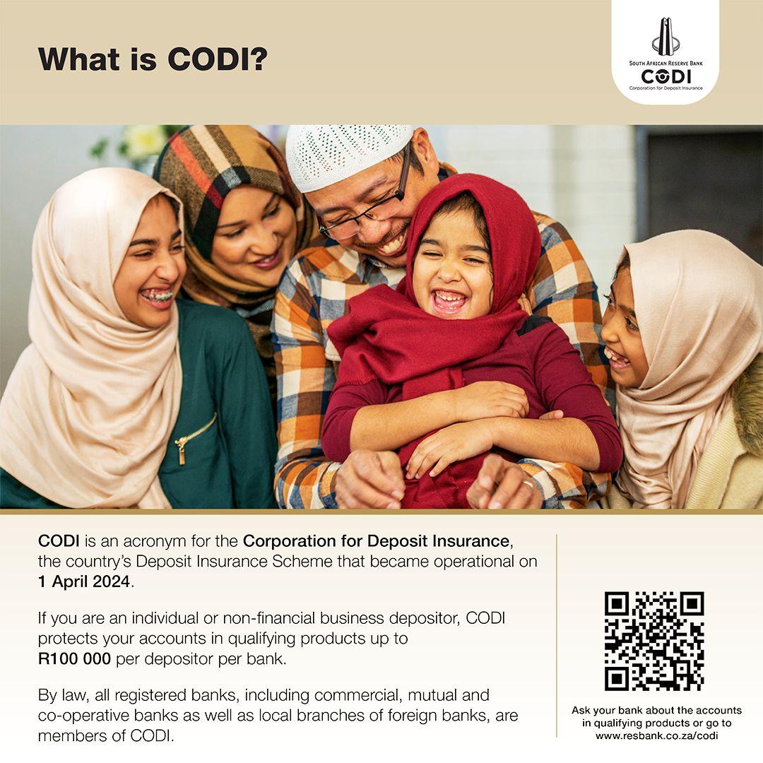 South Africa now has a deposit insurance scheme, protecting depositor’s savings in qualifying products, further enhancing the country’s financial stability. A deposit insurance provides a pre-planned, orderly, and reasonable access to deposits should a bank fail. Depositors will