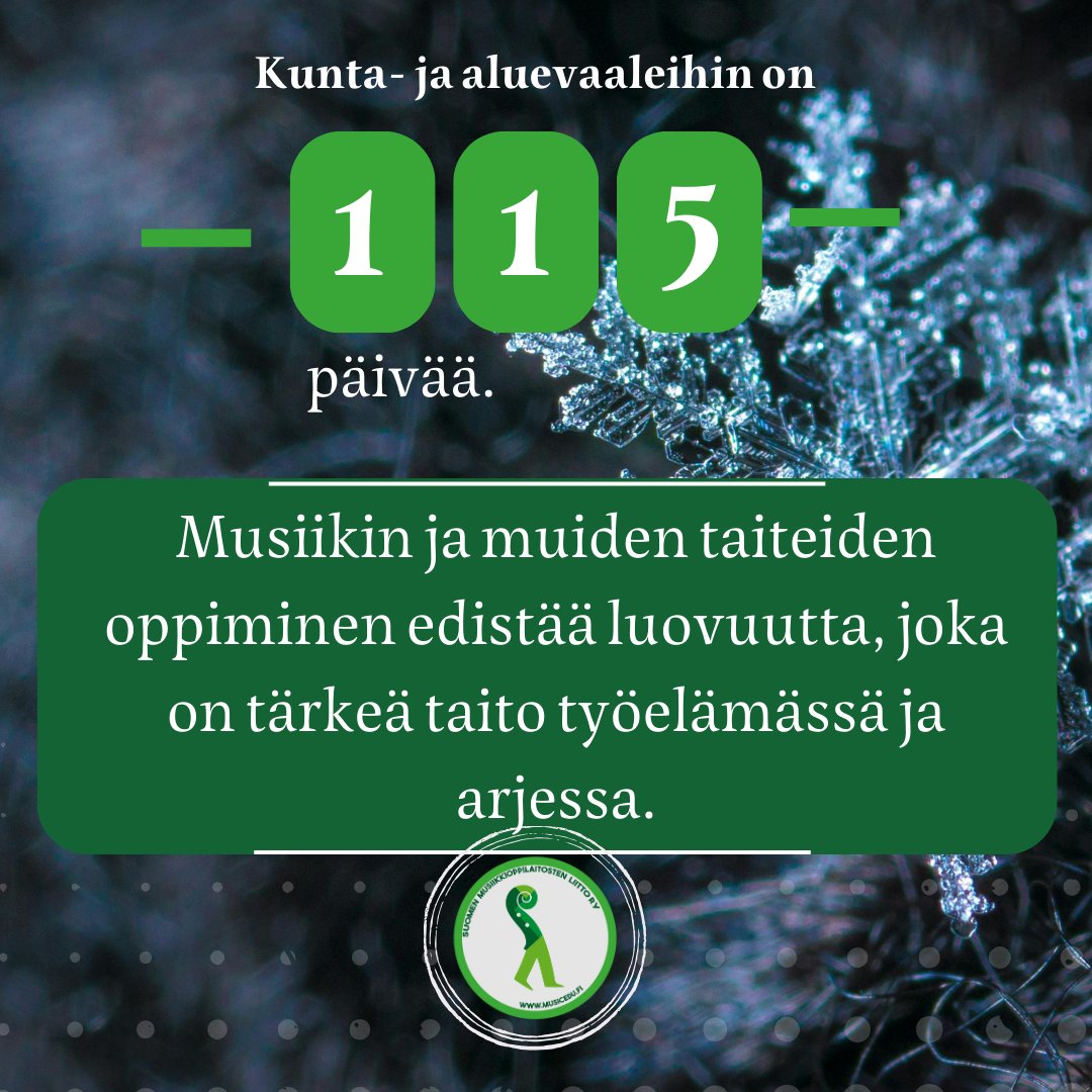 Suomen musiikkioppilaitosten liitto (SML) tweet media