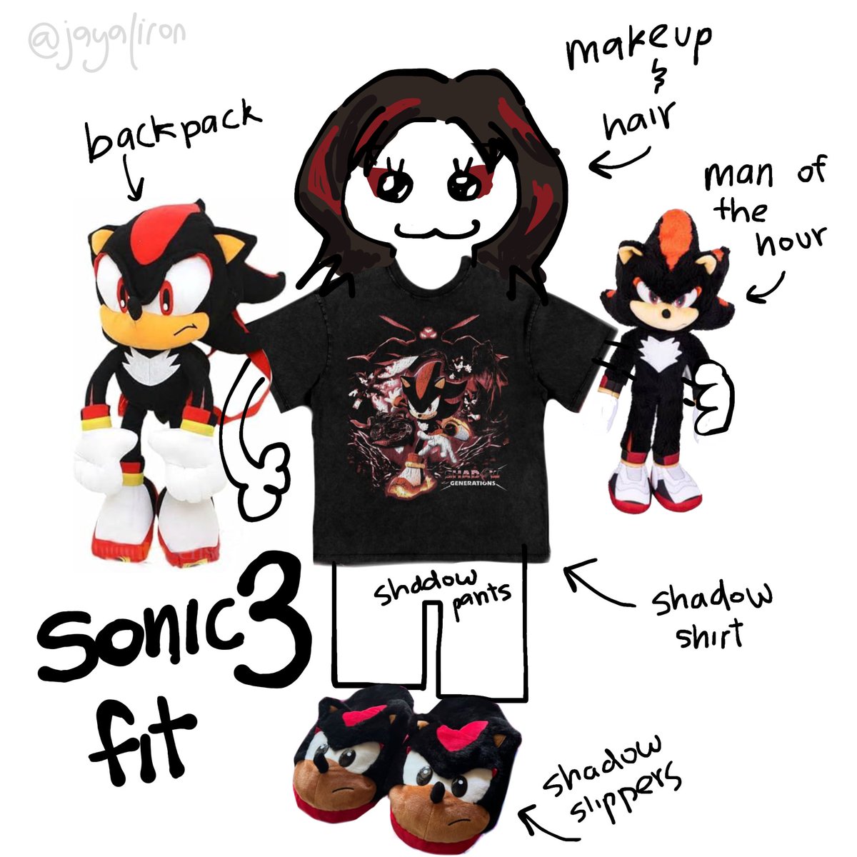 JayaLiron's tweet image. Pulling up to Sonic 3 in THE fit
#sonicmovie3