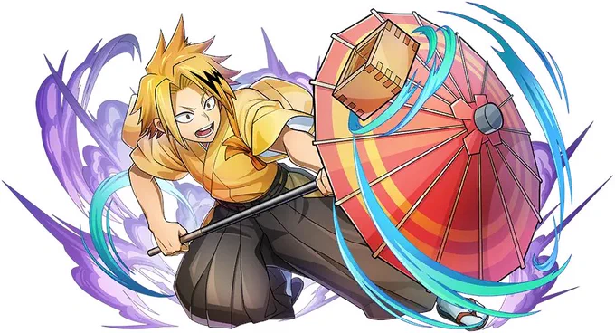 Kaminari and Jirou are the New Year units!!!  