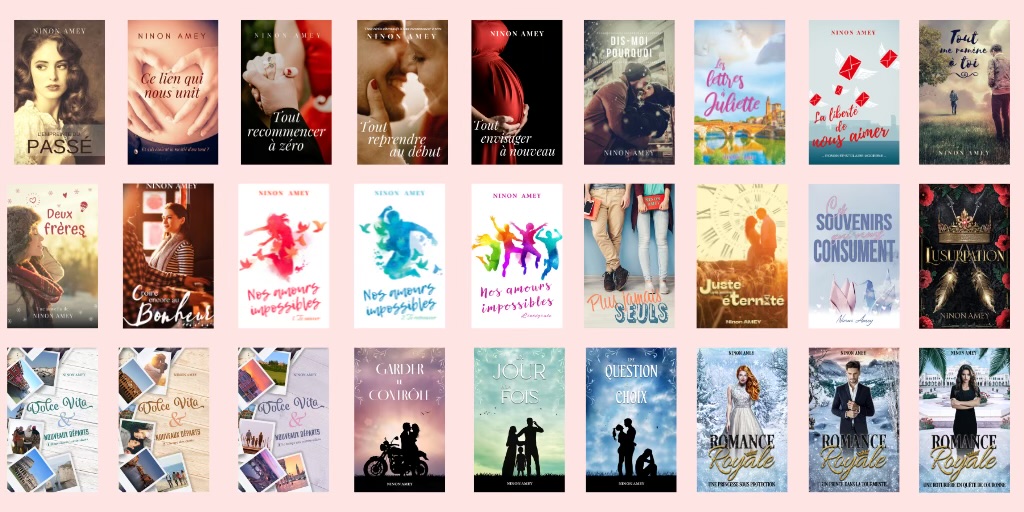 Mes romans sont tous ici :  
amzn.to/2V0n2Ne 

➡️ebook : kindle (+ abonnement)

➡️brochés et reliés : Amazon ou ma boutique bit.ly/3RjEisj 

➡️poche : chez votre libraire / librairies en ligne

➡️ audio : plateformes d'écoute

#ninonamey #lecture #romance