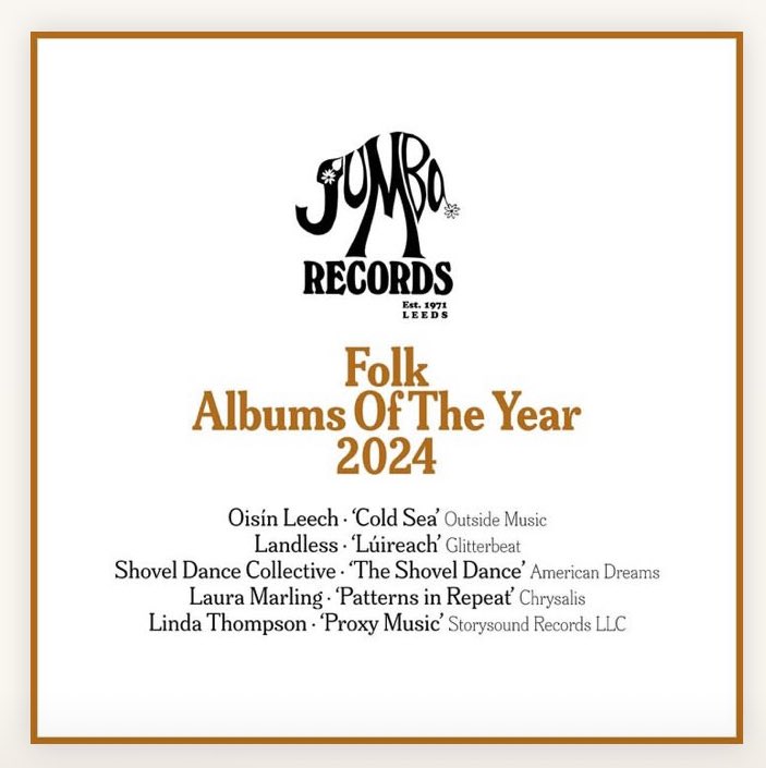 OisinLeechMusic's tweet photo. Really taken aback and humbled by the end of year reaction to my solo debut Cold Sea.
Thrilled to see Jumbo Records in Leeds award it Folk Album Of The Year!

@JumboRecords https://t.co/HMaa99UgFS