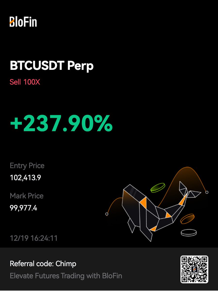 cryptochimpanz's tweet photo. Thanks $BTC 😁 https://t.co/GAWtPu5AJ0