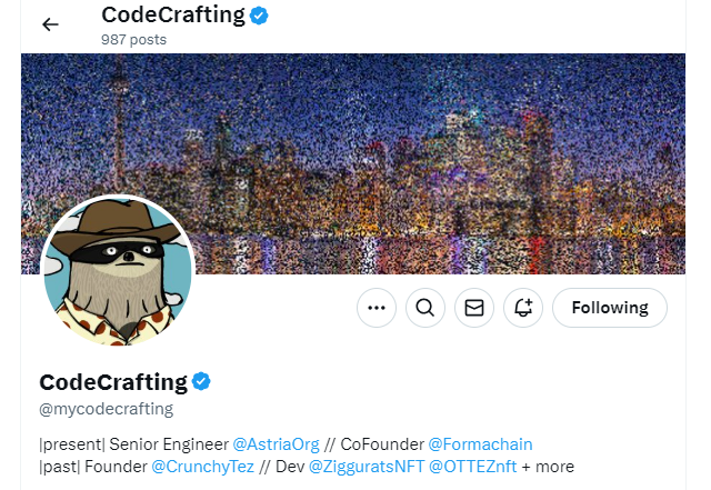 srhairdrop's tweet photo. 𝐁𝐔𝐋𝐋𝐈𝐒𝐇 𝐎𝐍 @MammothOverlord 

The 10k NFT's collection created by @mycodecrafting

- Senior Engineer on @AstriaOrg
- 𝐂𝐨-𝐅𝐨𝐮𝐧𝐝𝐞𝐫  of @Formachain

Moreover, if that wasn’t enough, it’s a @CelestineSloths holder, of course!

We found the @asclubnft of formachain 🔥 https://t.co/uQ36yqKgnj