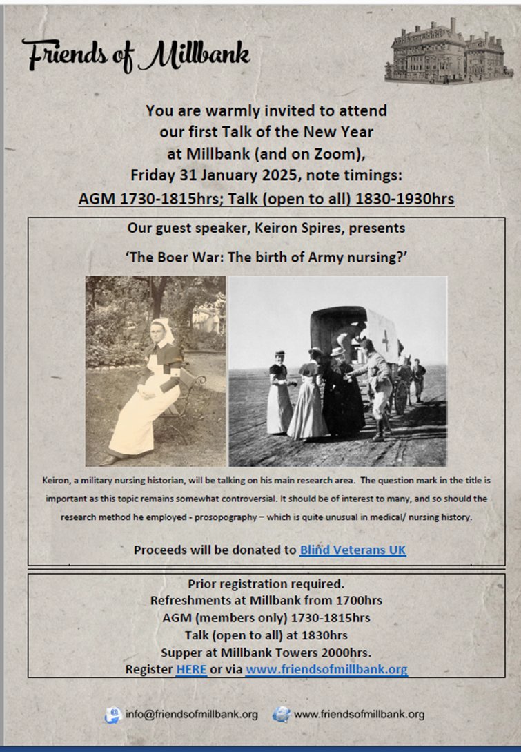 FriendsofMMM's tweet photo. This looks like another great Millbank talk. please book via the web page as this link will not work https://t.co/KeQjlANlLn