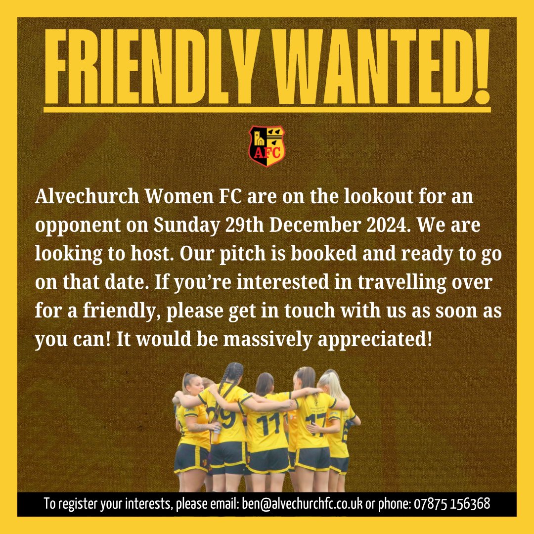 Alvechurch Women FC tweet media