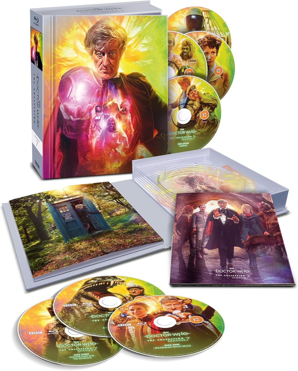 DoctorWhoPN's tweet image. Doctor Who Season 7: The Collection Blu-ray coming in 2025

Link in replies