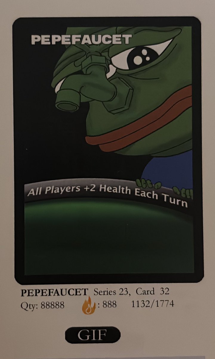 One OG #Rarepepe sometimes #pepefaucet 🐸 #NFT #Bitcoin