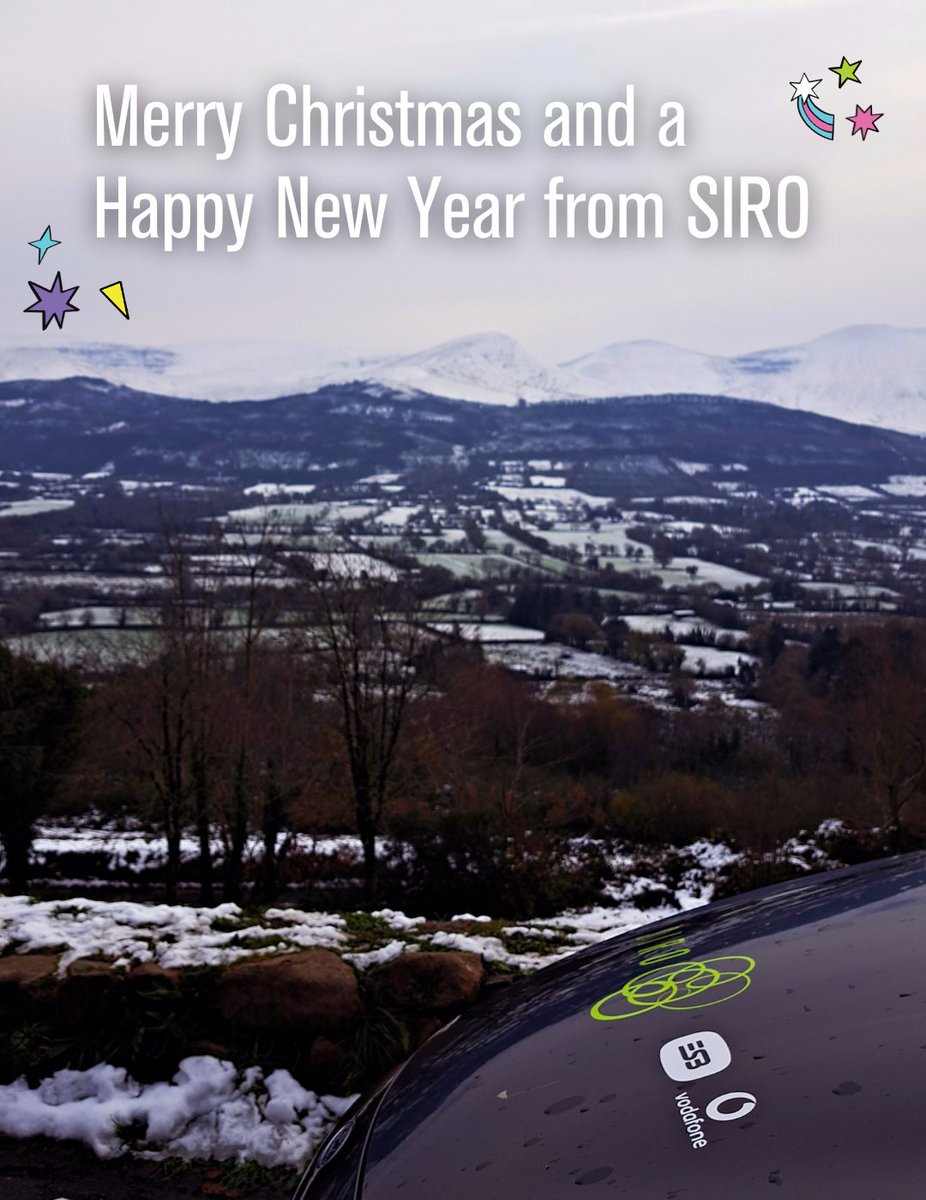 Wishing you a Merry Christmas and a Happy New Year from everyone at SIRO! 🌟

#DoLifeDifferent #FibreFirst