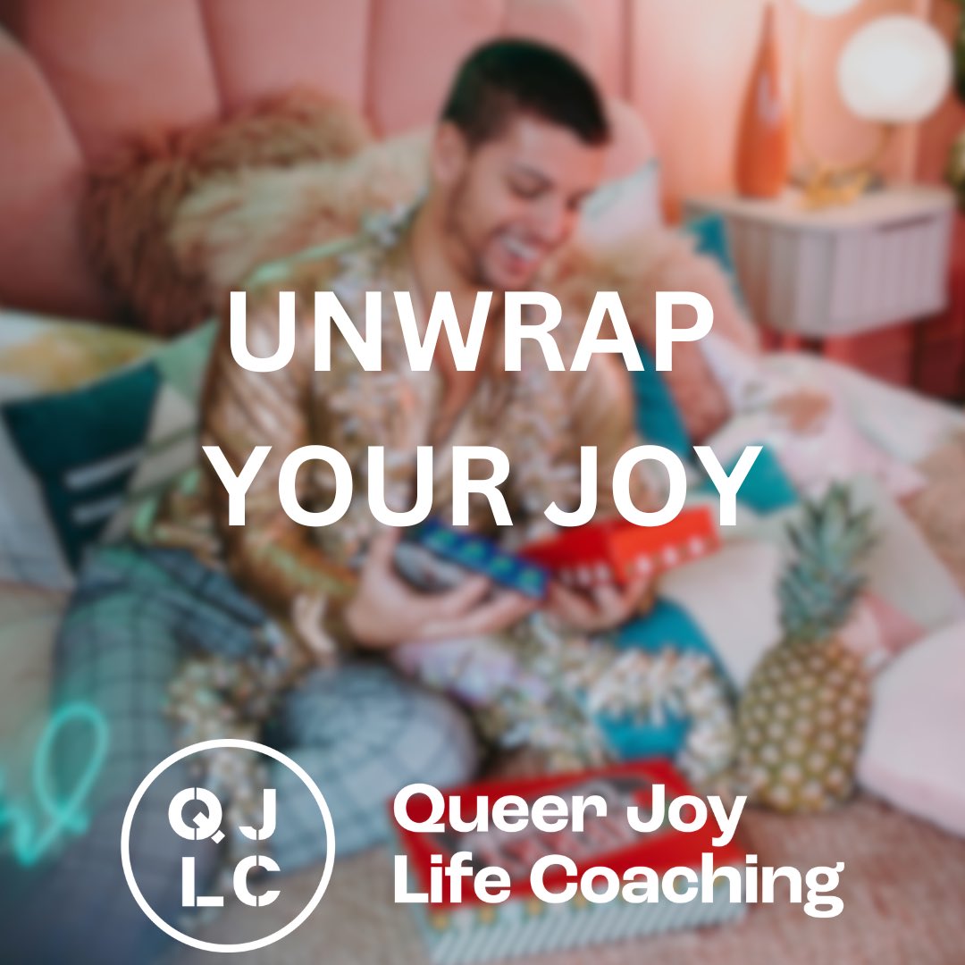 Unwrap your joy this Christmas and step into your power.

At Queer Joy Life Coaching, we help you achieve your goals, embrace your identity, and grow into your best self.

Start now: queerjoylifecoaching.com #QueerJoy #LifeCoaching