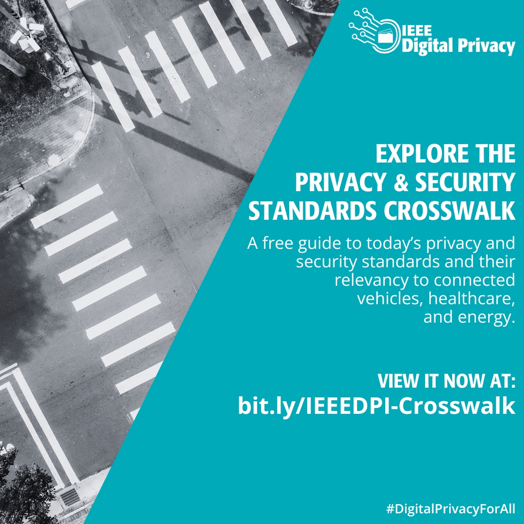 Searching for an in-depth look at how #privacy &amp; #security standards relate to #ConnectedVehicles, healthcare &amp; energy industries? We have you covered! Download Crosswalk to learn about the various #standards &amp; their relevancy across these industries: bit.ly/IEEEDPI-Crossw…