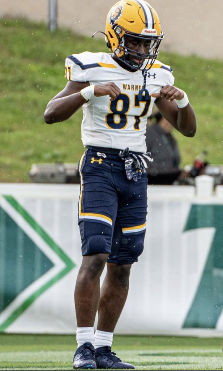 Blessed and honored to receive my 3rd college offer to Warner university‼️‼️<a href="/SnapWoodDLegend/">Coach Snap Wood</a> <a href="/OLCoachWilliams/">Coach Will</a> <a href="/EHSTrojanFTBL/">EHigh Trojans Football</a>  <a href="/coachmalcj/">Malcolm Jones 🇺🇸</a> <a href="/CoachHand407/">Coach De Hand</a>